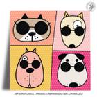 Azulejo Decorativo - Cool Dogs