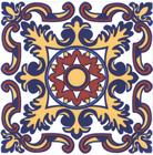 Azulejos Colonial Português em porcelana kit com 12 peças