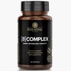 B Complex Vitaminas do Complexo B + Magnésio - 120 Caps - Essential Nutrition