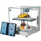 B-VFD32 - Vitrine fria Beta 32cm Prata Dupla com 6 Gelo-X - Bivolt - Omega