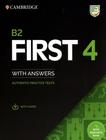 B2 first 4 sb with answers with audio & resource bank authentic practice tests - CAMBRIDGE UNIVERSITY
