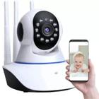 Babá Eletrônica Baby Monitor Câmera Segurança Wifi Full Hd