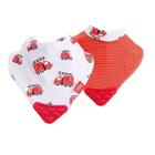 Babador Bandana Dupla Face Infantil Bebê Com Mordedor - Nuby