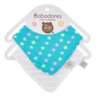 Babador Bandana Forro Impermeavel Kit Bebe Fofinho Premium Zip