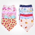 Babador Bandana Para Bebê Duplo Com Regulagem - Menina/Menino - Várias Estampas