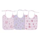 Babador Bebe Impermeavel 20x24cm Kit Com 3 Unidades - Dugu