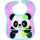 Babador Com Bolsa - Panda - Buba