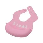 Babador Com Bolso Rosa Zoop - Zoop Toys ZP00956