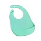 Babador De Silicone Com Bolso Imp - Verde - Letoy