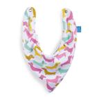 Babador Impermeável Bandana Bebê 100% Algodão Cachorrinhos - Multikids Baby