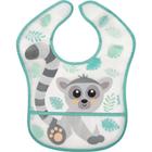 Babador infantil com bolso cata migalhas Buba Lêmure +3m