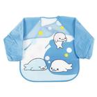 Babador Infantil Com Manga Foca ul - Kababy