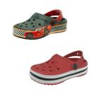 Babuche Infantil Kit 2 Pares Básico + Personagem Carros Casual Confortável