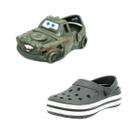 Babuche Infantil Kit 2 Pares Básico + Personagem Carros Casual Confortável