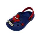 Babuche Sandalia de Menino Infantil Confortavel Macio Personagens Spider-Man Homem Aranha