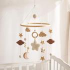 Baby Crib Mobile vamos fazer Boho Nursery Stars, Clouds, Moon - let's make