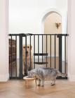 Baby Gate BABELIO Nova versão ajustável de 29 a 40 cm com porta para gatos