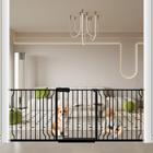 Baby Gate Fairy Baby Extra Wide Black 170-181,6 cm de pressão