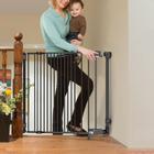 Baby Gate HUNTEA No Bottom Bar 74-110 cm montada na parede