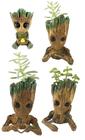 Baby Groot Vaso Guardiões Da Galáxia 4 Peças 4 modelos Marvel