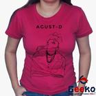 Baby Look Agust D 100% Algodão - BTS - Suga - K-pop - Army - Blusa Feminina - Geeko