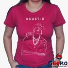 Baby Look Agust D 100% Algodão - BTS - Suga - K-pop - Army - Blusa Feminina - Geeko