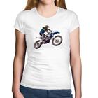 Baby Look Algodão Motocross Manobra Freestyle - Foca na Moda