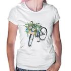 Baby Look Bicicleta Cesto de Flores - Foca na Moda