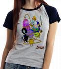 Baby look blusa feminina ou Camiseta unissex Adventure Time