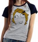 Baby look blusa feminina ou Camiseta unissex Ai Meme