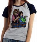 Baby look blusa feminina ou Camiseta unissex Homem da Califórnia personagens