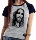 Baby look blusa feminina ou Camiseta unissex Jesus Cristo Salvador