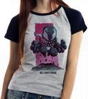 Baby look blusa feminina ou Camiseta unissex Mini Venom