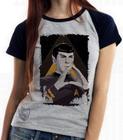 Baby look blusa feminina ou Camiseta unissex Spock mãos