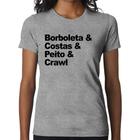 Baby Look Borboleta & Costas & Peito & Crawl - Foca na Moda