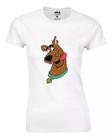 Baby Look Camiseta Feminina Algodão Scooby Doo Desenho Cão