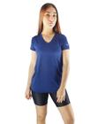 Baby Look Dry Decote V Villa Sports AZUL ECLIPSE AZUL ECLIPSE