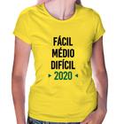 Baby Look Fácil, Médio, Difícil, 2020 - Foca na Moda