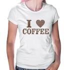 Baby Look I Love Coffee - Foca na Moda