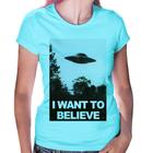 Baby Look I Want To Believe - Foca na Moda