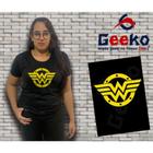 Baby Look Mulher Maravilha - Wonder Woman - Geeko