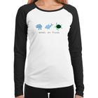 Baby Look Raglan Animals are friends Manga Longa - Foca na Moda