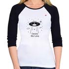 Baby Look Raglan Cansei, me leva Manga 3/4 - Foca na Moda