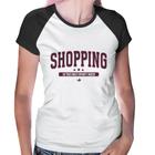 Baby Look Raglan Shopping is the only sport I need - Foca na Moda