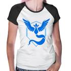 Baby Look Raglan Team Mystic - Foca na Moda