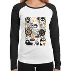 Baby Look Raglan We all have monsters within Manga Longa - Foca na Moda