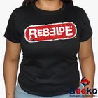 Baby Look Rebelde 100% Algodão - RBD - Geeko