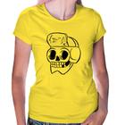 Baby Look Skull Skeleton - Foca na Moda