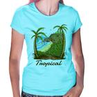 Baby Look Tropical Beach - Foca na Moda
