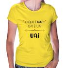 Baby Look Uai é uai, uai - Foca na Moda